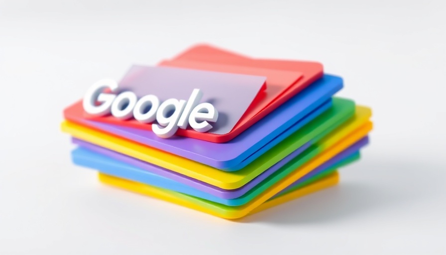 Colorful 3D Google News icon representing digital news.