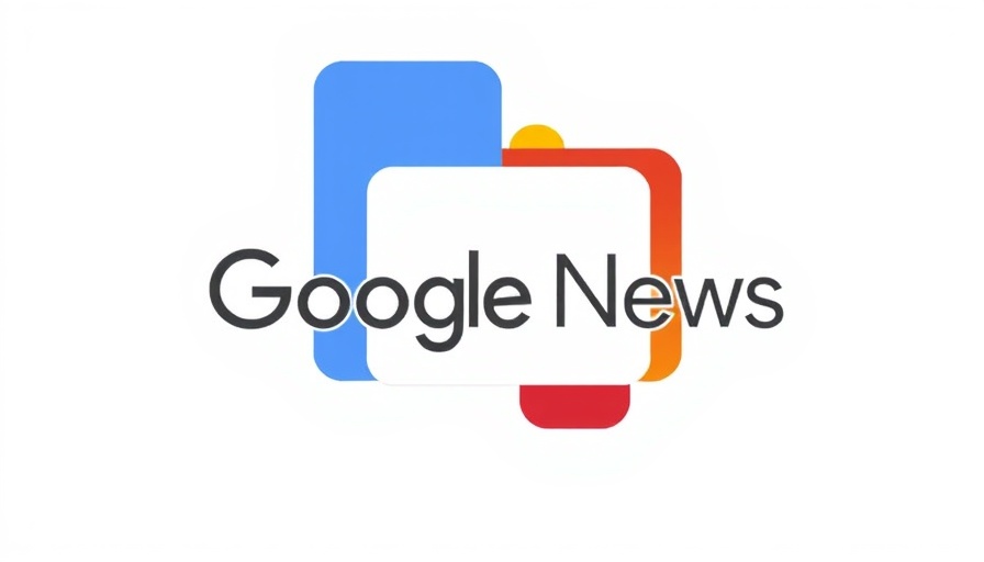 Google News logo representing digital news aggregation service.
