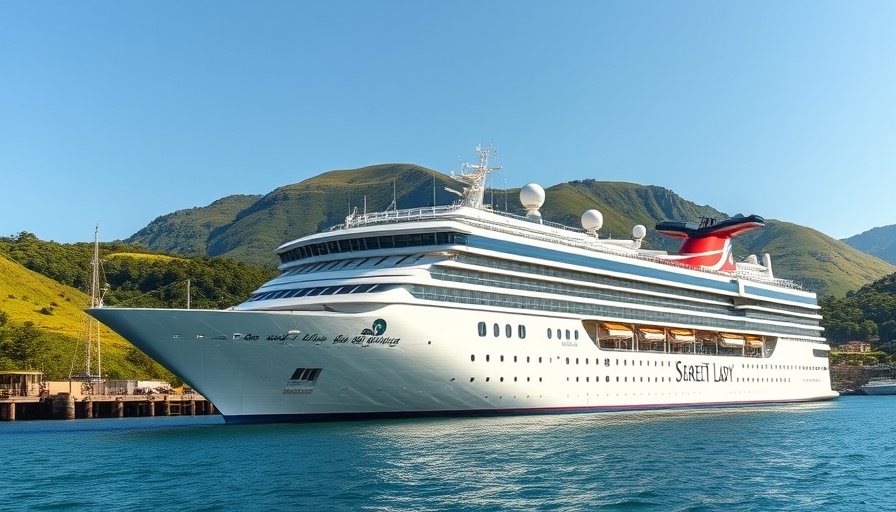 Virgin Voyages cancels Scarlet Lady cruise as ship rests at dock.