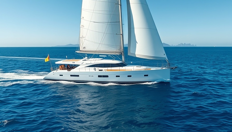 Windstar yacht cruising in open sea near Australian coast.