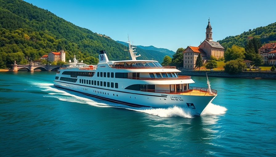 AmaWaterways European fleet expansion with cruise ship on river.