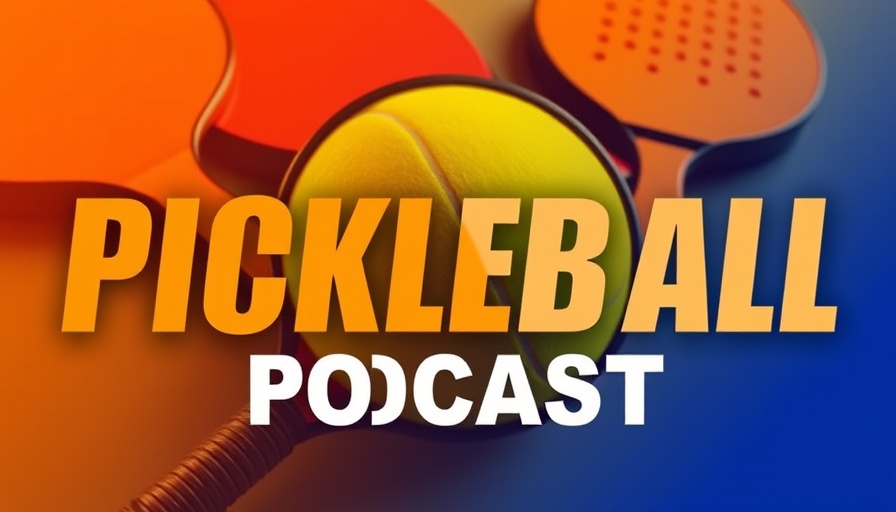 Qigong for Pickleball Performance podcast cover in orange.