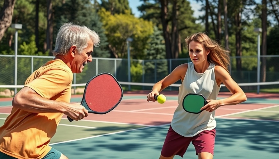 Cincinnati Pickleball growth showcased in an intense doubles match.