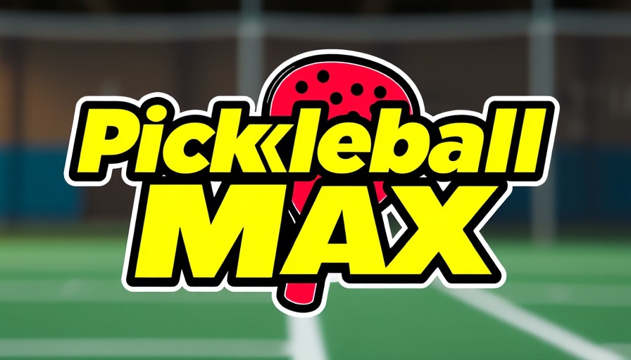 Pickleball Max logo highlighting 2024 pickleball growth.