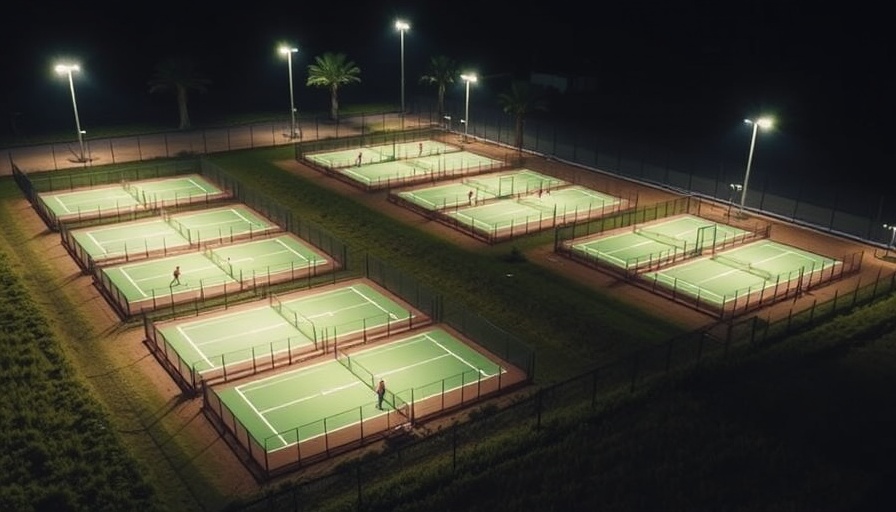 USA Pickleball Partners with Musco Sports Lighting for illuminated courts.