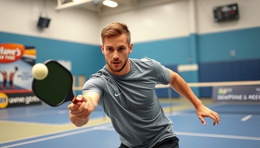 Player demonstrating strategy on pickleball court, identify strengths and weaknesses.