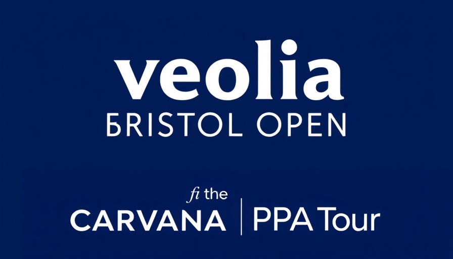 Logo for Veolia Bristol Open with Carvana PPA Tour partnership.