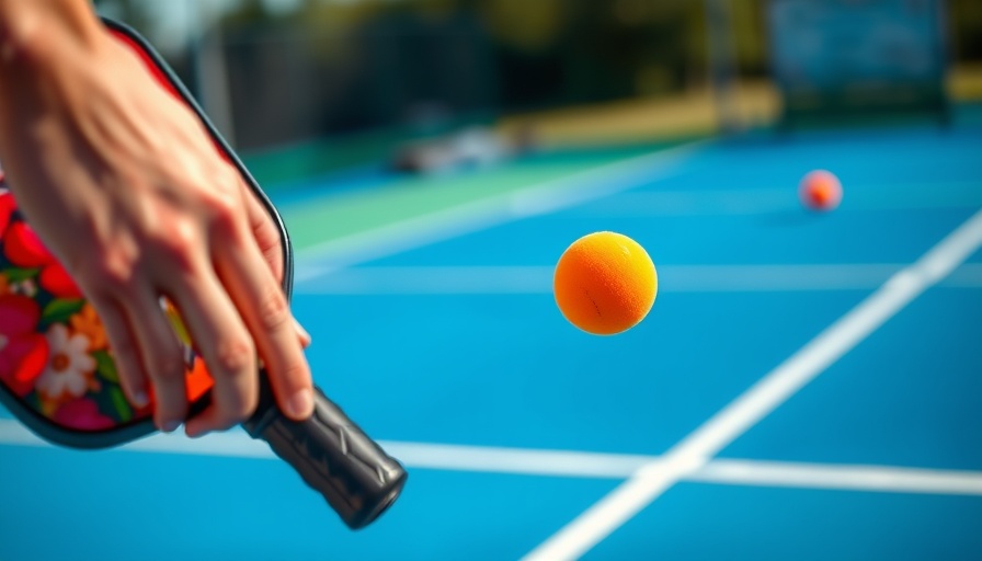 Pickleball player holding paddle and ball, illustrating serving rules.