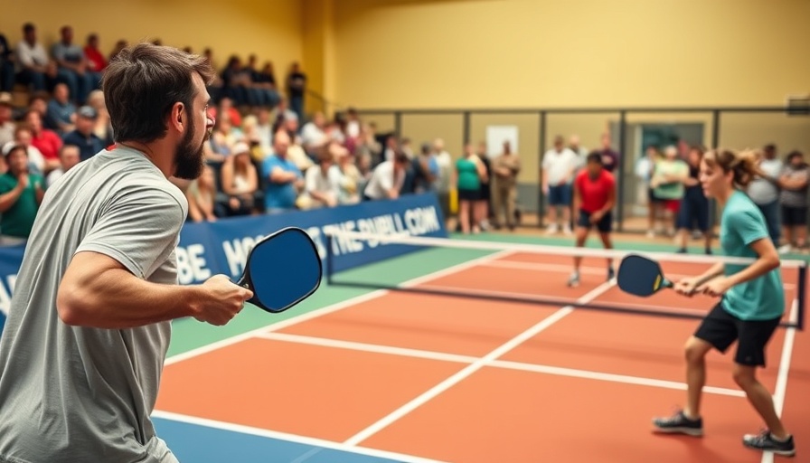 Exciting match at the 2025 US Open Pickleball Championships.