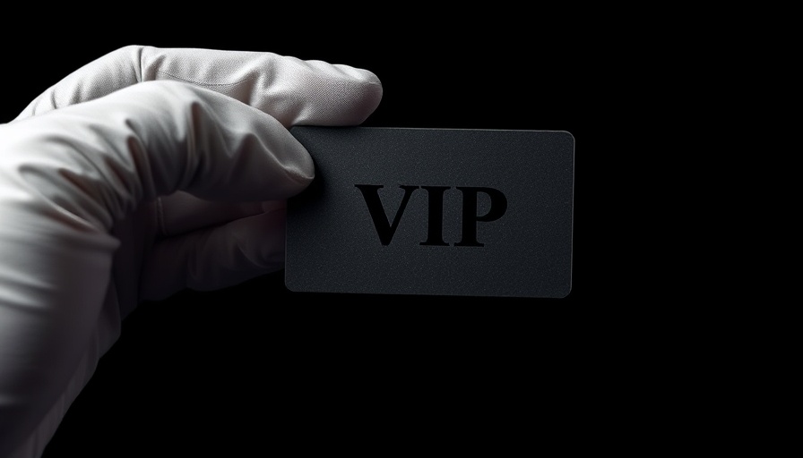 Tauck’s Gift of Time Offer: VIP card on gloved hand.