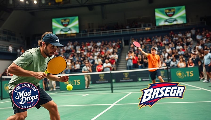 Major League Pickleball trade depicted between teams with players.