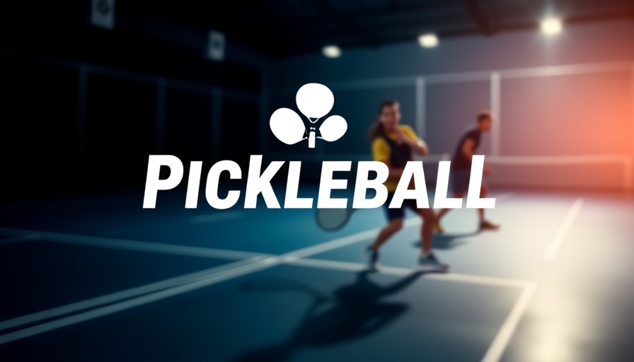 World Pickleball Players Association logo and players on court.
