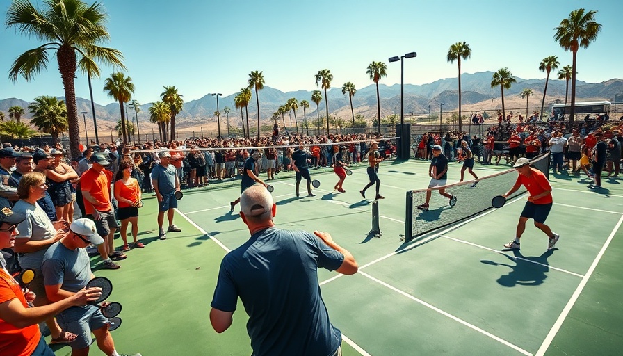 Top Pickleball Tournaments for players and spectators at a lively court.