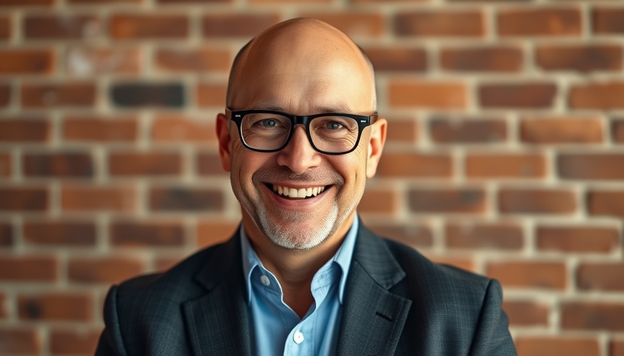 Bald man with glasses smiling, Highland Local Schools Funding Challenges.