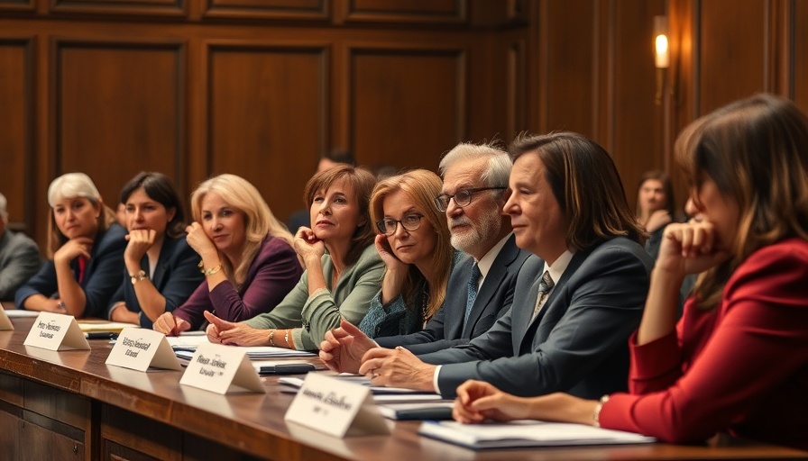 Cleveland City Council candidates in a panel discussion forum.