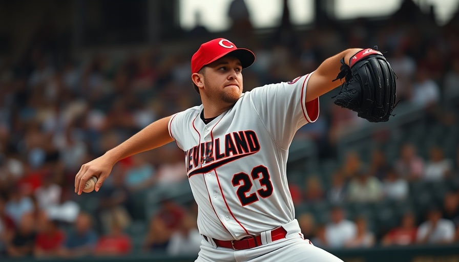 Cleveland Guardians pitcher in action highlighting winning strategy.