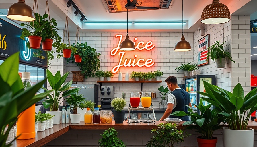 Beet Jar now open at Van Aken District, juice bar interior with staff.
