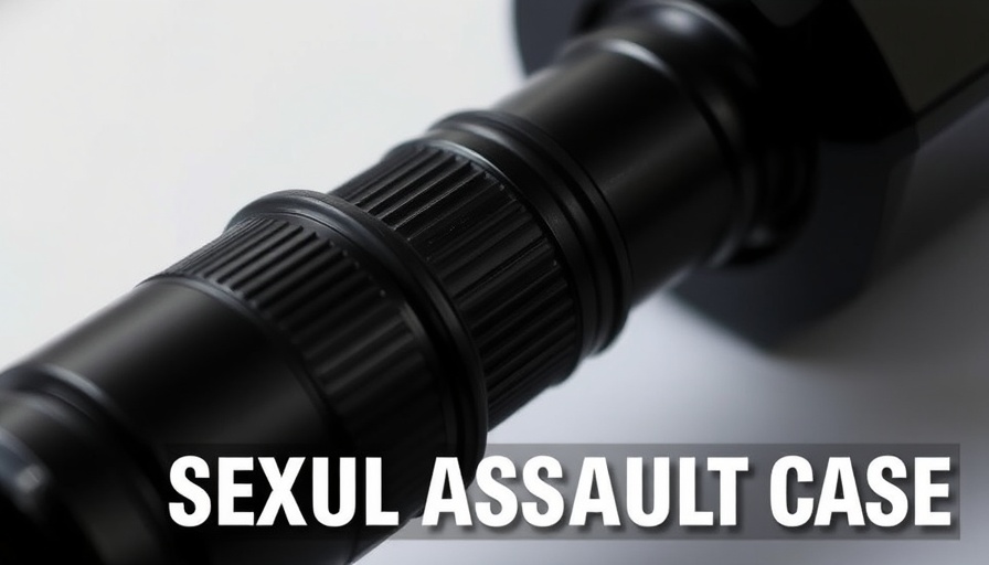 Detroit local news graphic about a sexual assault case.
