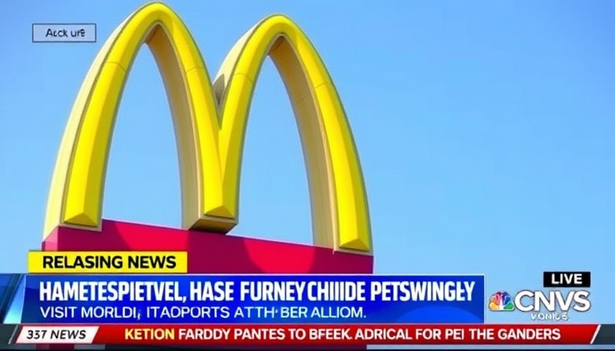 News graphic with McDonald's sign and smiling woman related to Detroit crime reports.