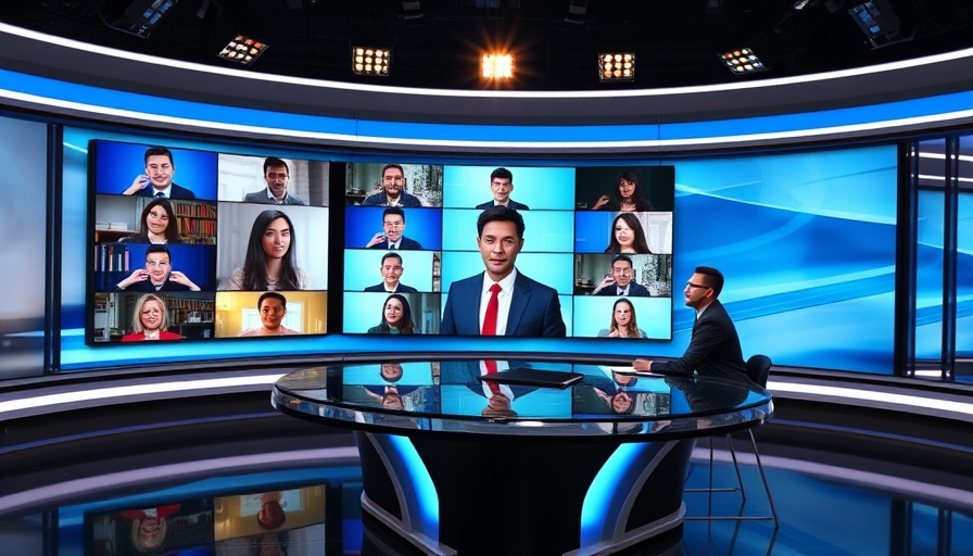 TV broadcast discussing what you can and cannot post online about others.