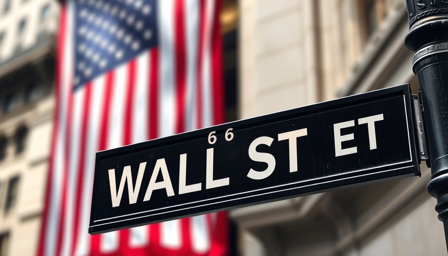 Wall Street sign with American flag backdrop symbolizing Michigan small business growth