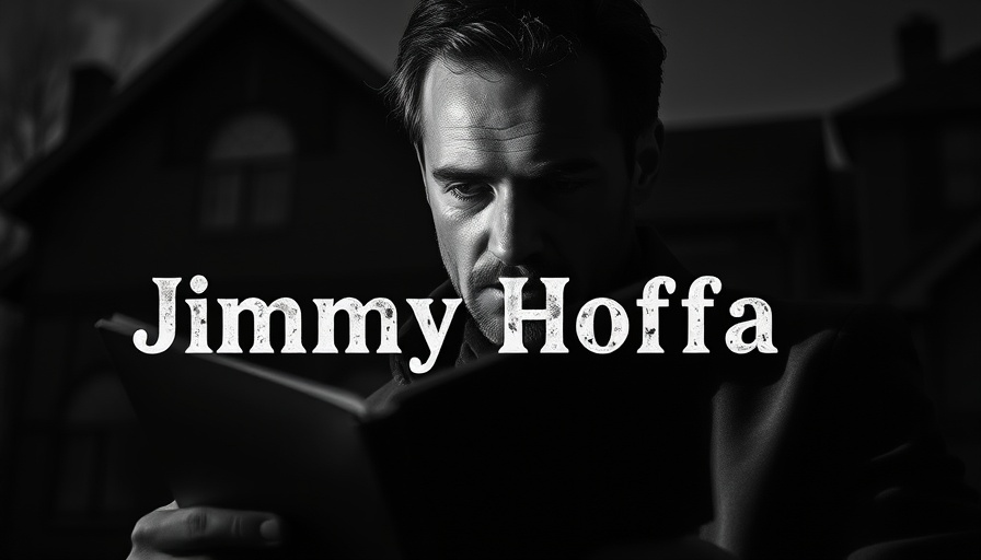 Detroit local news focuses on mystery of Jimmy Hoffa.