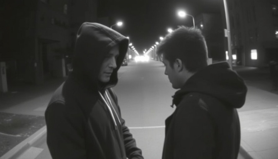 Grainy footage of kidnapping attempt, related to Detroit crime reports.