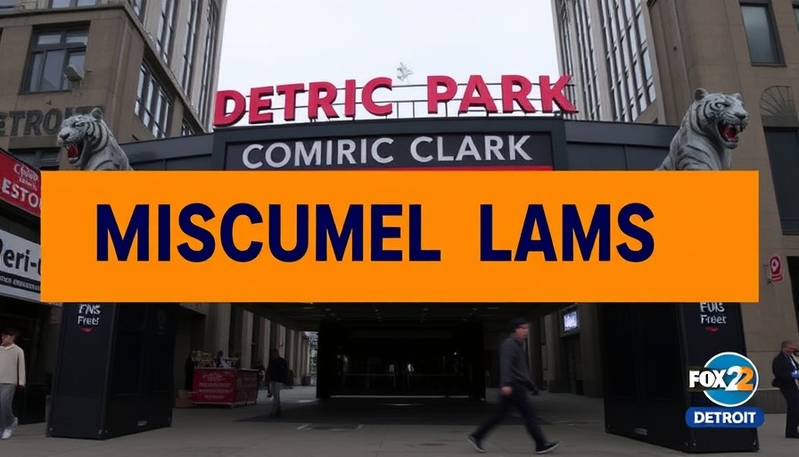 Detroit local news broadcast on Tigers' misconduct claims at Comerica Park.
