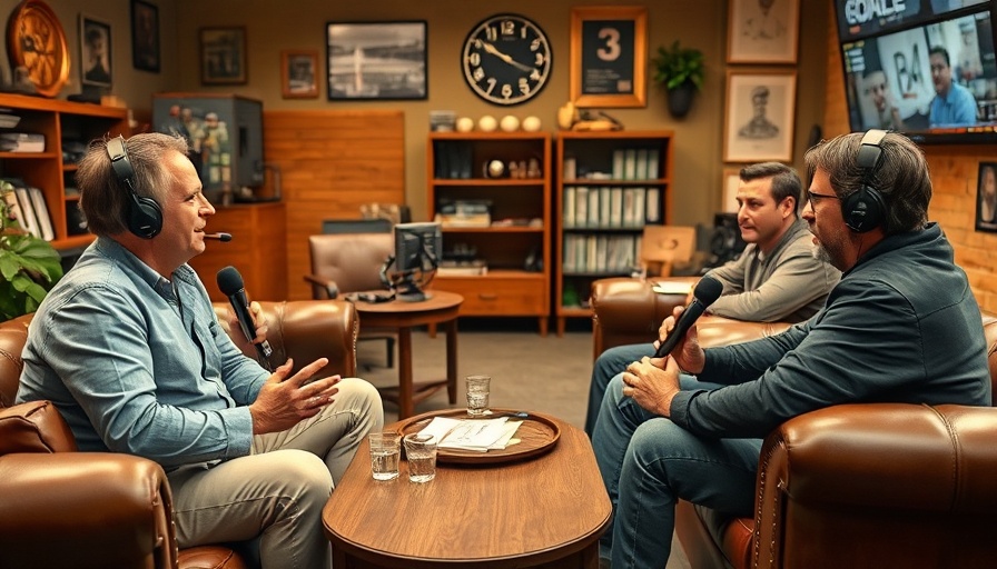 Sports analysts discussing Lions Game Insights in a studio setting.
