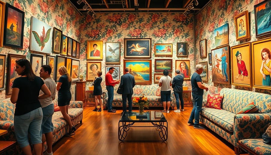 Interactive art in Kansas City featuring vibrant decor and engaged visitors.