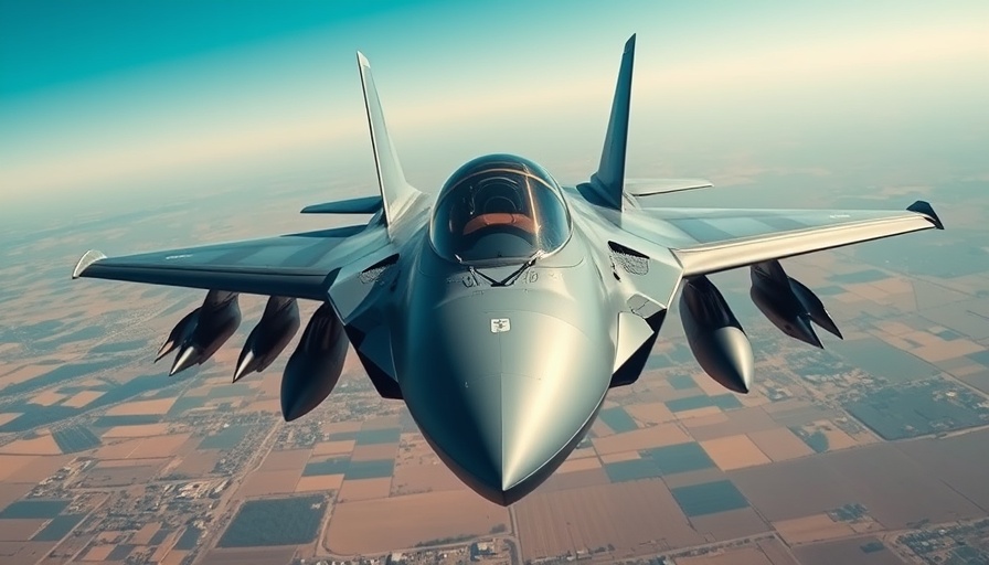 Modern fighter jet showcasing fighter aircraft evolution.