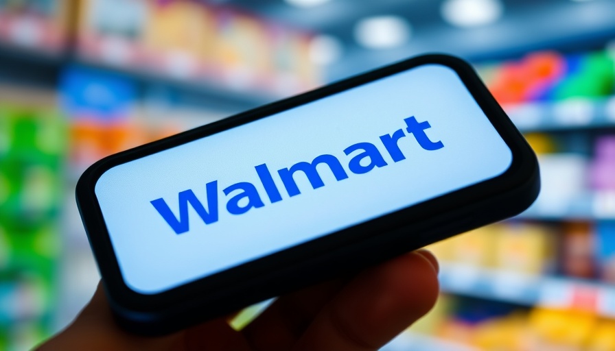 Walmart ChatGPT shopping integration concept with logos.