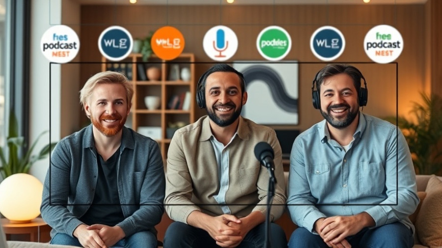 Hosts discussing Men's Physique division on a podcast video call.