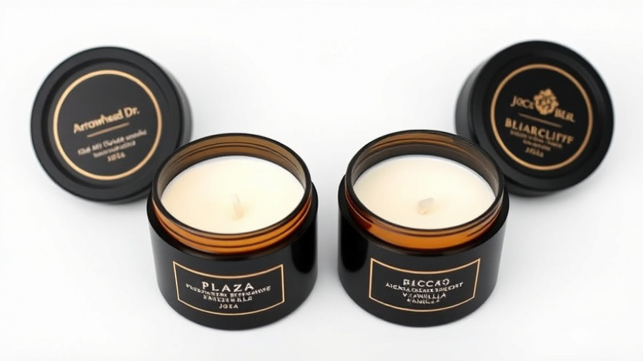 Elegant black and gold candle collection inspired by Taylor Swift and Travis Kelce