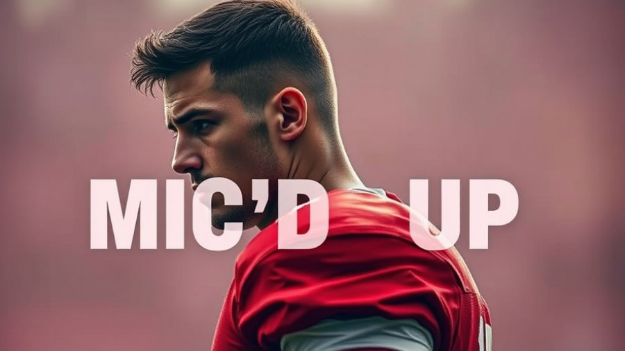 Kansas City Chiefs player profile with 'MIC'D UP' text.