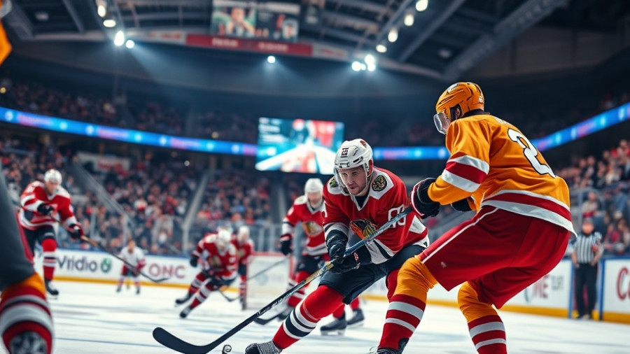 Exciting hockey action highlighting Islanders roster changes.