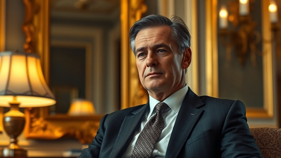 Contemplative man in formal setting, related to closure of Global Engagement Center.