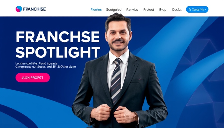 Professional man featured in Franchisee Spotlight, Kansas City fitness centers.