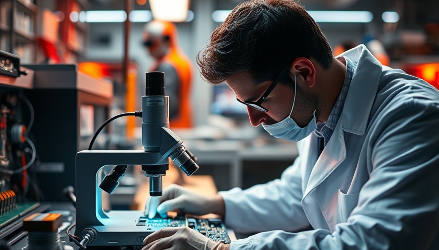 Kansas City tech startups innovator in lab.