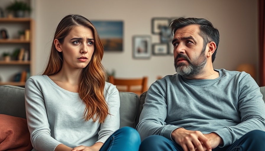 Kansas City mental health resources - concerned woman and frustrated man.