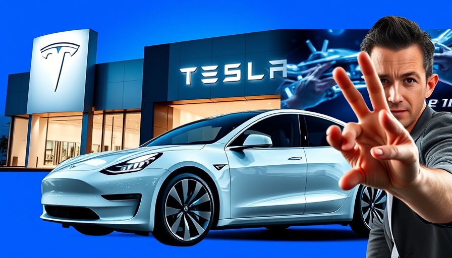 Tesla's tech innovation collage, highlighting investment themes.
