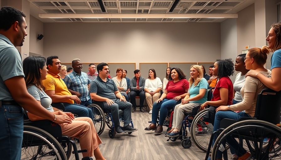 Inclusive theatre group workshop in Kansas City.