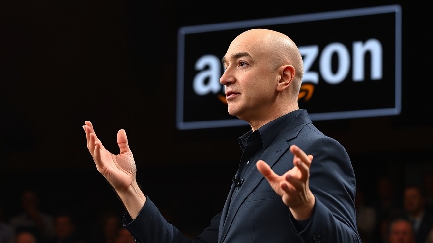 Jeff Bezos discusses stock sales, analyzing Amazon stock trends and implications for local businesses.