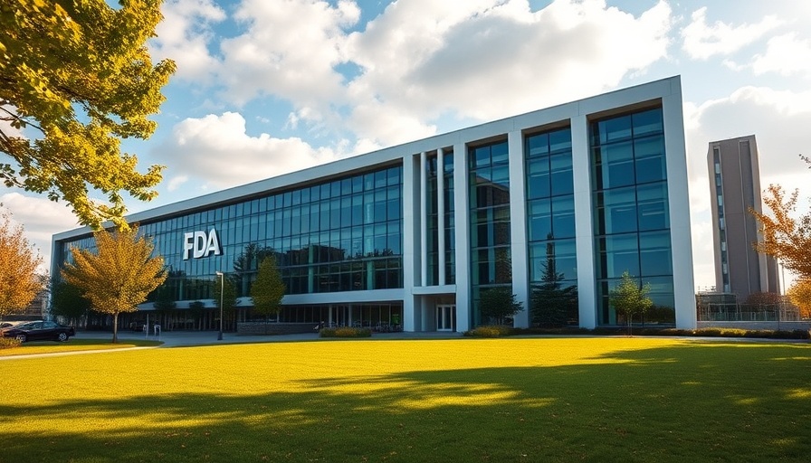 FDA headquarters building representing Trump crackdown on drug advertising.