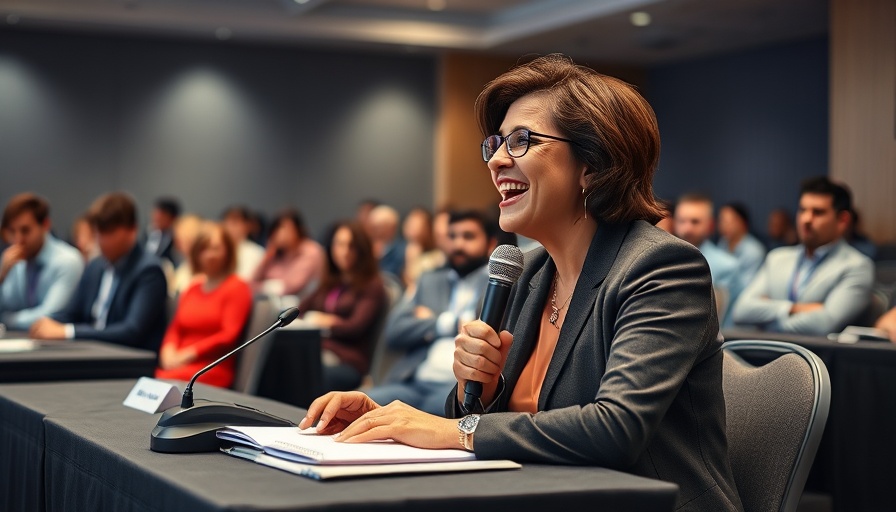 Expert discusses federal contracting rules for small businesses at conference.