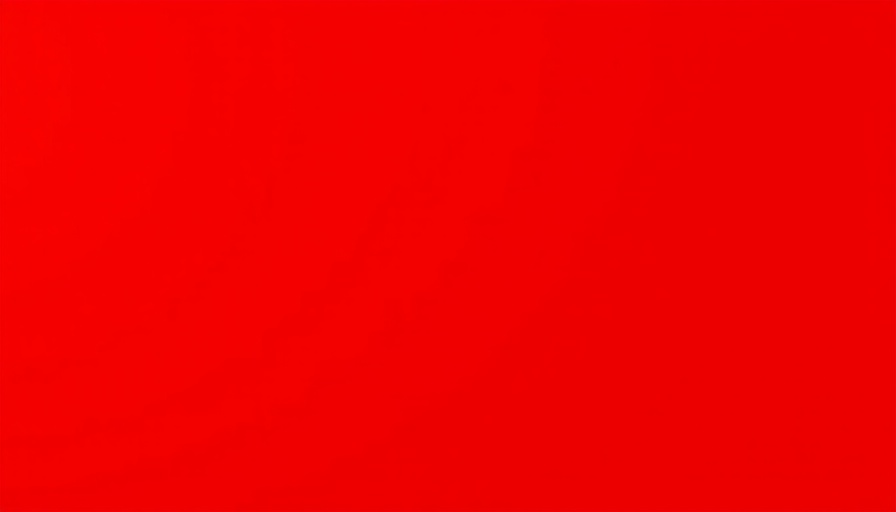 Solid red square representing a blank canvas.