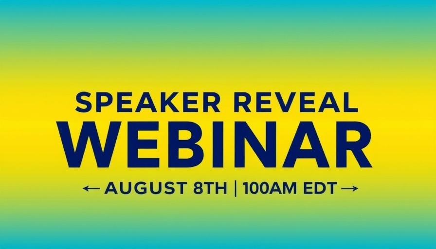 LevelUp 2025 Speaker Reveal Webinar announcement poster.