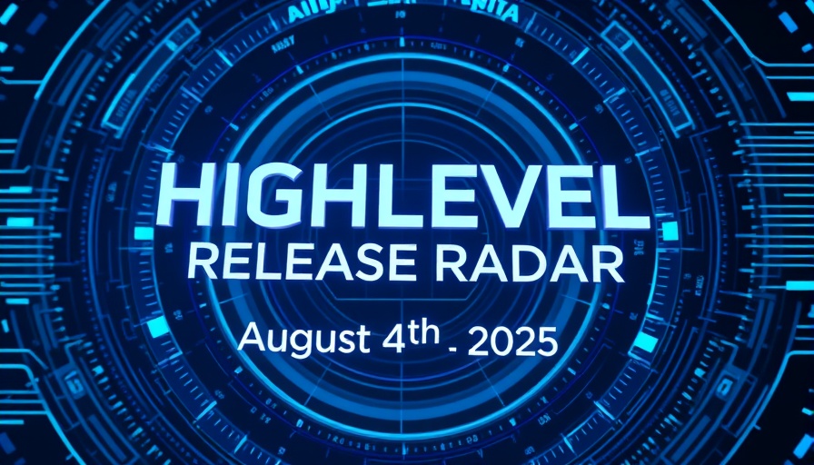 Futuristic graphic for HighLevel Updates for Wellness Practitioners.