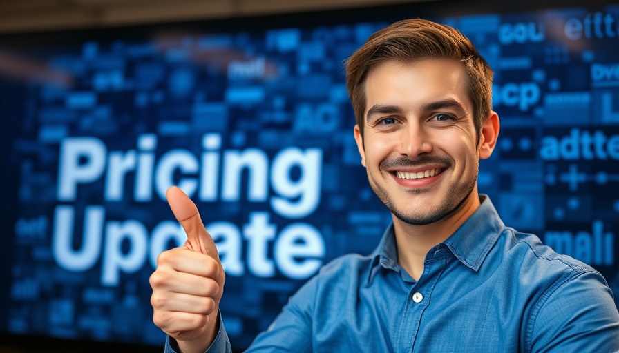 Discounted Workflow Execution Pricing update image with smiling man.