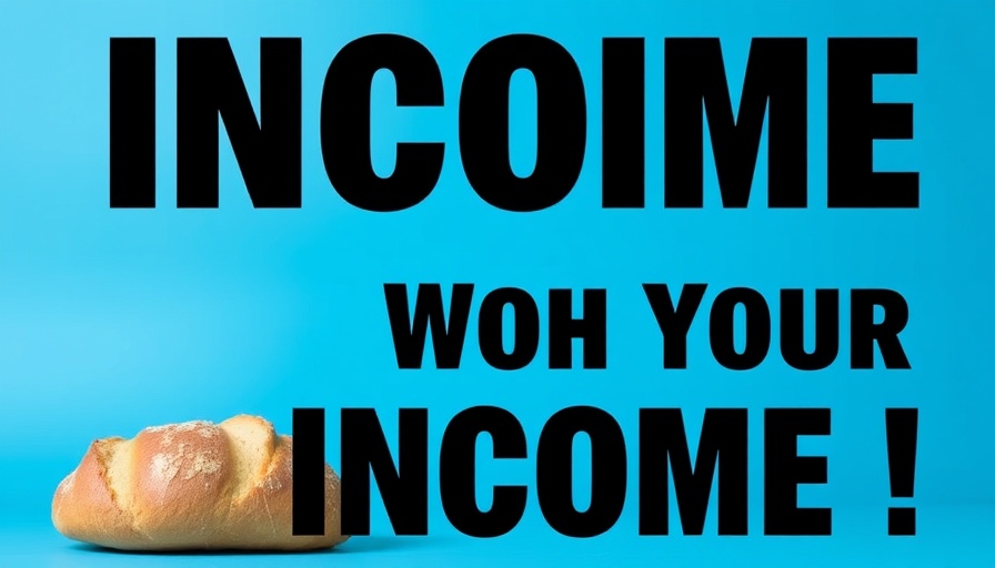 Easy Bread and Butter Income for Therapists text with bread on blue background.